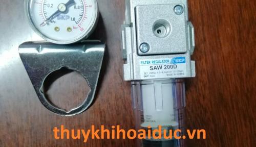 Bộ Lọc Đơn + Điều Áp Khí Nén SKP SAW 200 Series